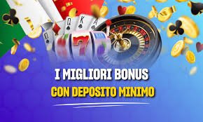 Casinò con deposito di soli 5€ Gioca senza rischi!