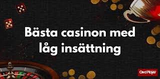 Casino med Minsta Insättning - Spela Ansvarsfullt och Smart